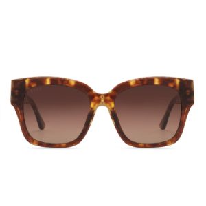 BELLA III - AMBER TORTOISE + BROWN GRADIENT SUNGLASSES sold by Diff Eyewear