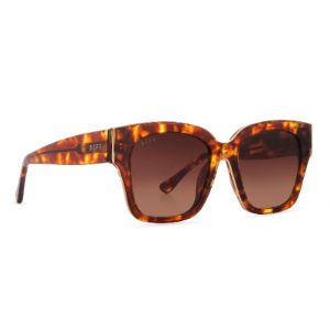 BELLA III - AMBER TORTOISE + BROWN GRADIENT SUNGLASSES sold by Diff Eyewear