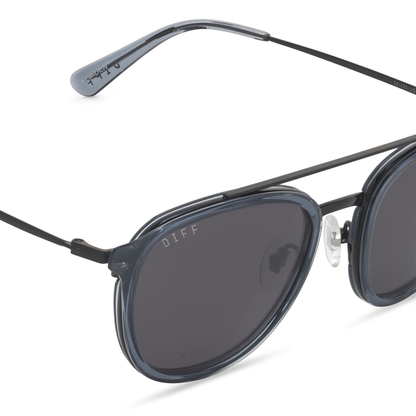 CAMDEN - NIGHT SKY + GREY POLARIZED SUNGLASSES sold by Diff Eyewear product image thumbnail 4