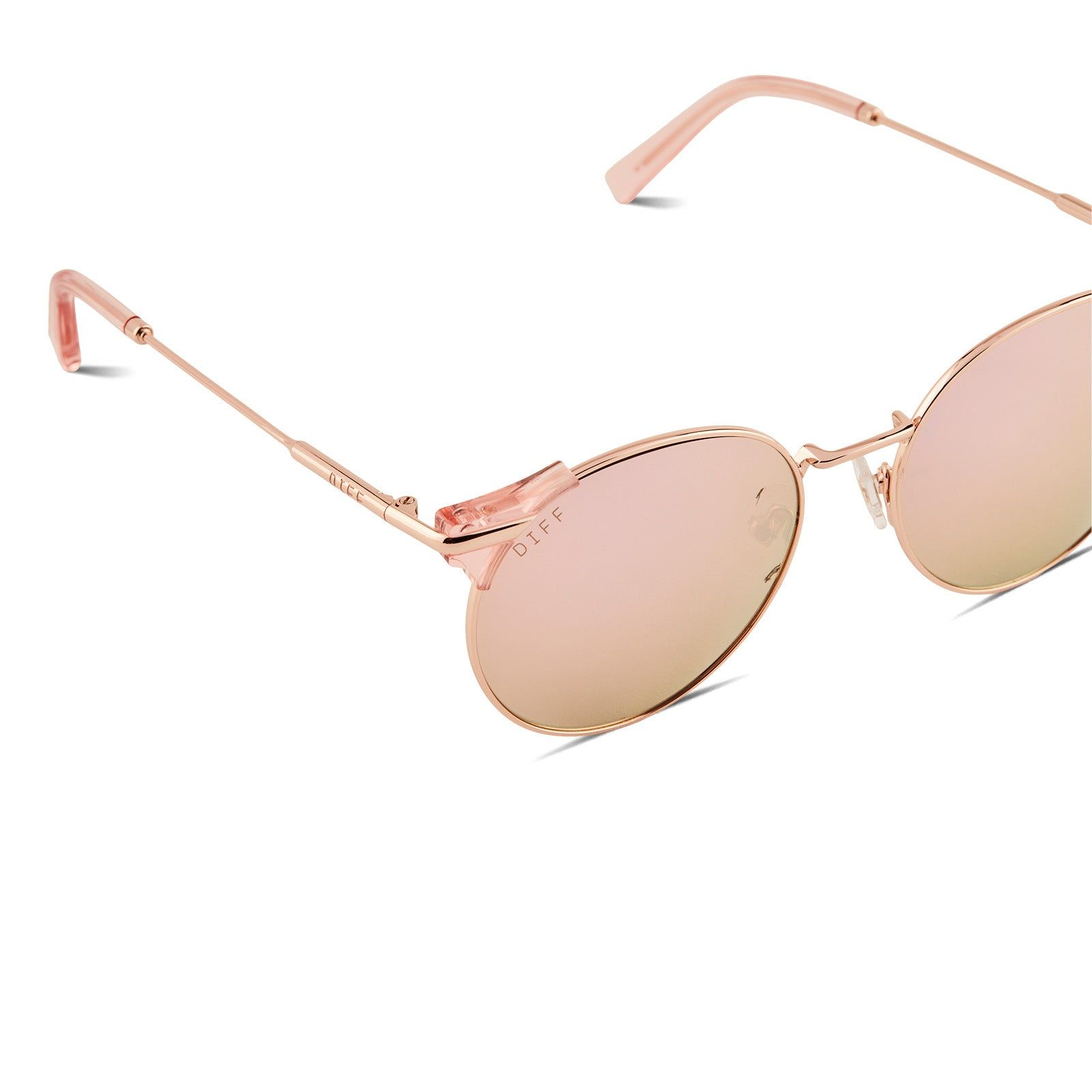 TORI KELLY - SHINE ON + ROSE GOLD + CHERRY BLOSSOM SUNGLASSES sold by Diff Eyewear product image thumbnail 4