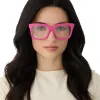 BELLA - BRIGHT PINK + PRESCRIPTION GLASSES sold by Diff Eyewear