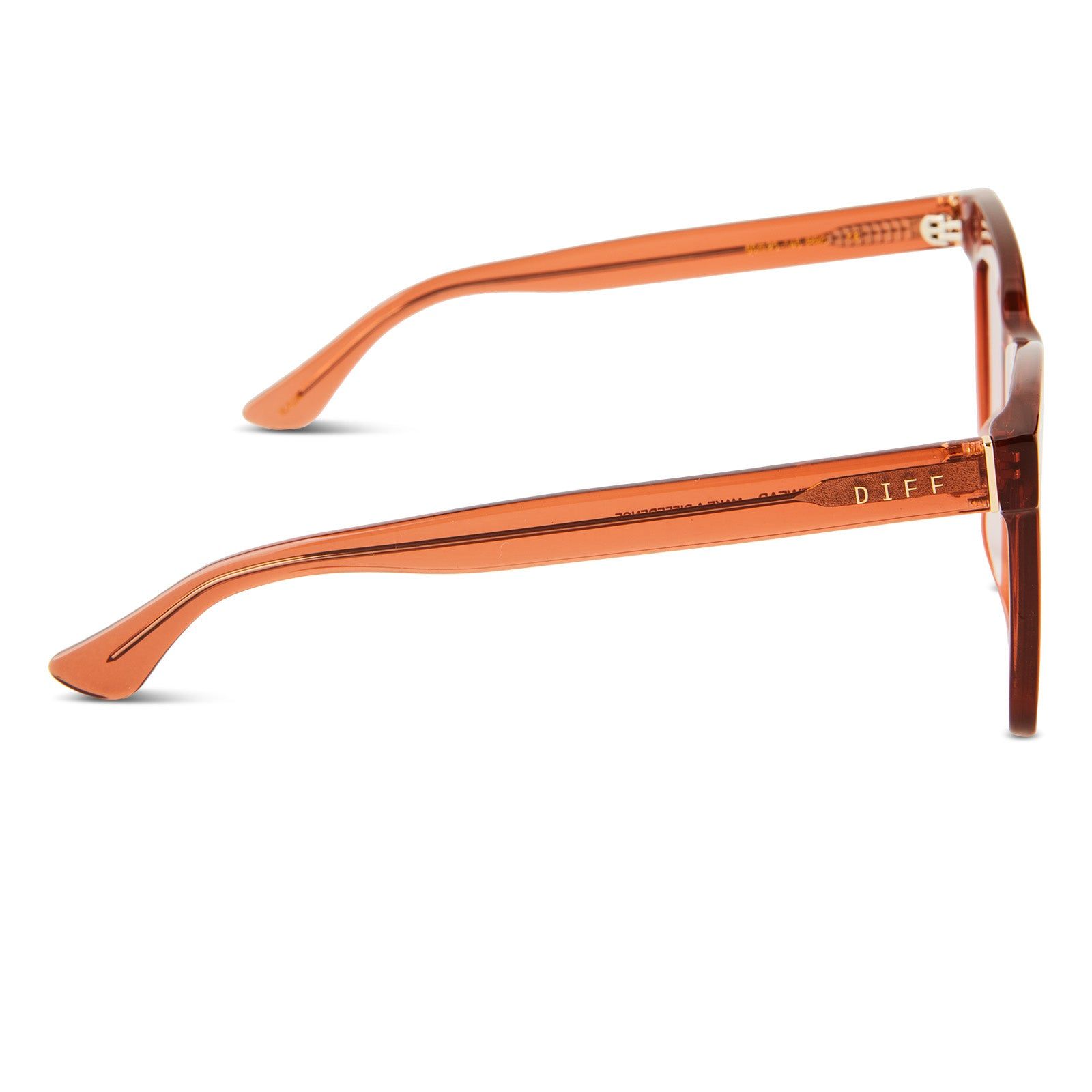 KAIA - BROWN SUGAR + WINE GRADIENT SUNGLASSES sold by Diff Eyewear product image thumbnail 3