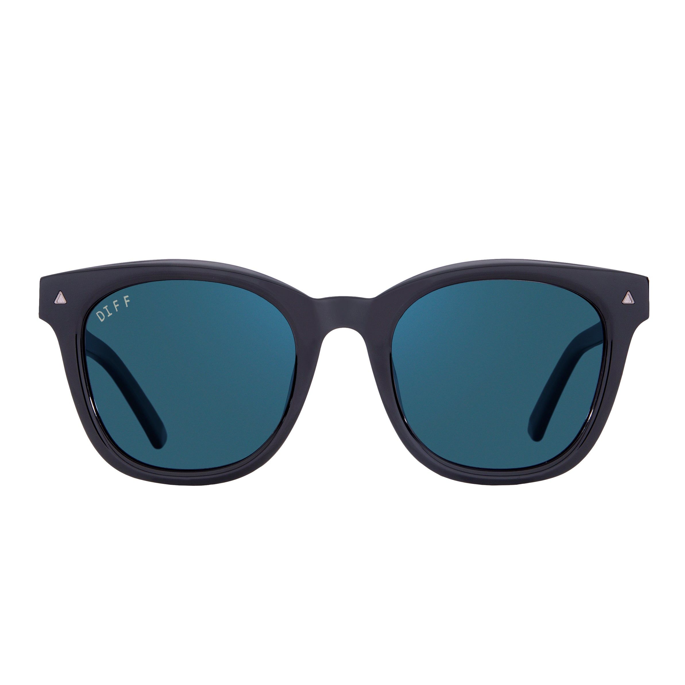 RYDER - BLACK + DARK SMOKE + POLARIZED SUNGLASSES sold by Diff Eyewear
