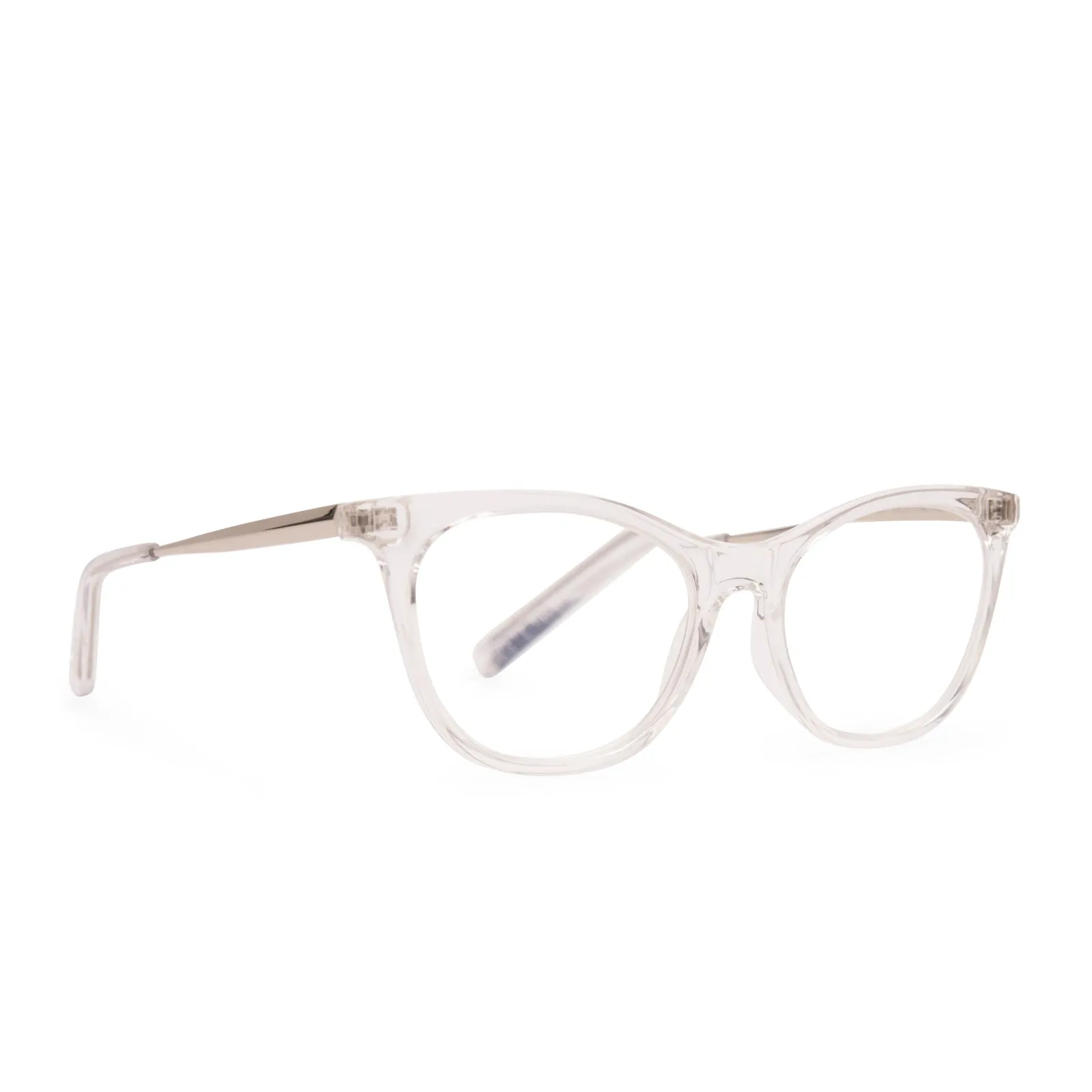 DARCY - CLEAR CRYSTAL + BLUE LIGHT TECHNOLOGY GLASSES sold by Diff Eyewear product image thumbnail 2