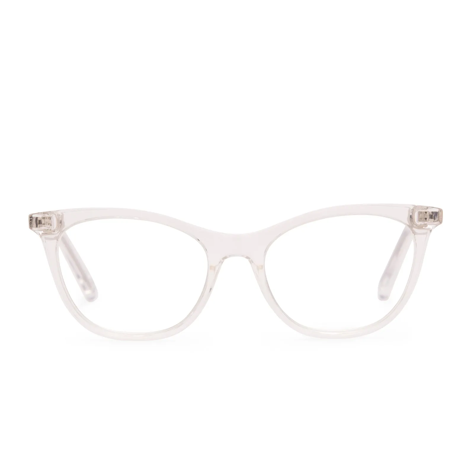 DARCY - CLEAR CRYSTAL + BLUE LIGHT TECHNOLOGY GLASSES sold by Diff Eyewear