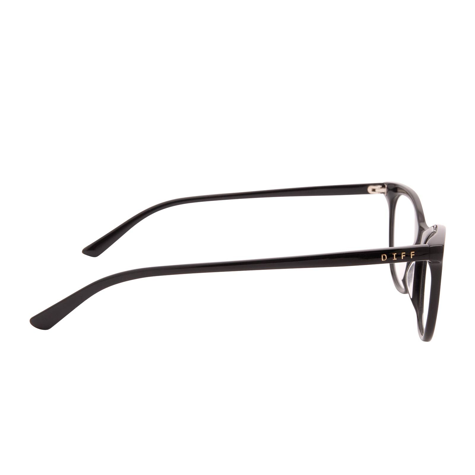JADE - BLACK + POLARIZED PRESCRIPTION sold by Diff Eyewear product image thumbnail 4