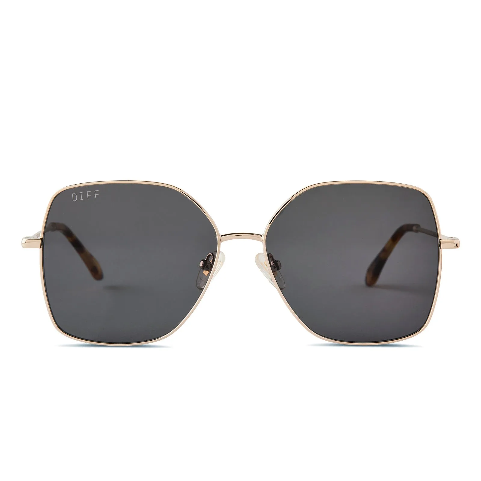 IRIS - GOLD + GREY POLARIZED SUNGLASSES sold by Diff Eyewear