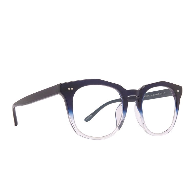 WESTON - NAVY OMBRE + BLUE LIGHT TECHNOLOGY CLEAR GLASSES sold by Diff Eyewear product image thumbnail 2