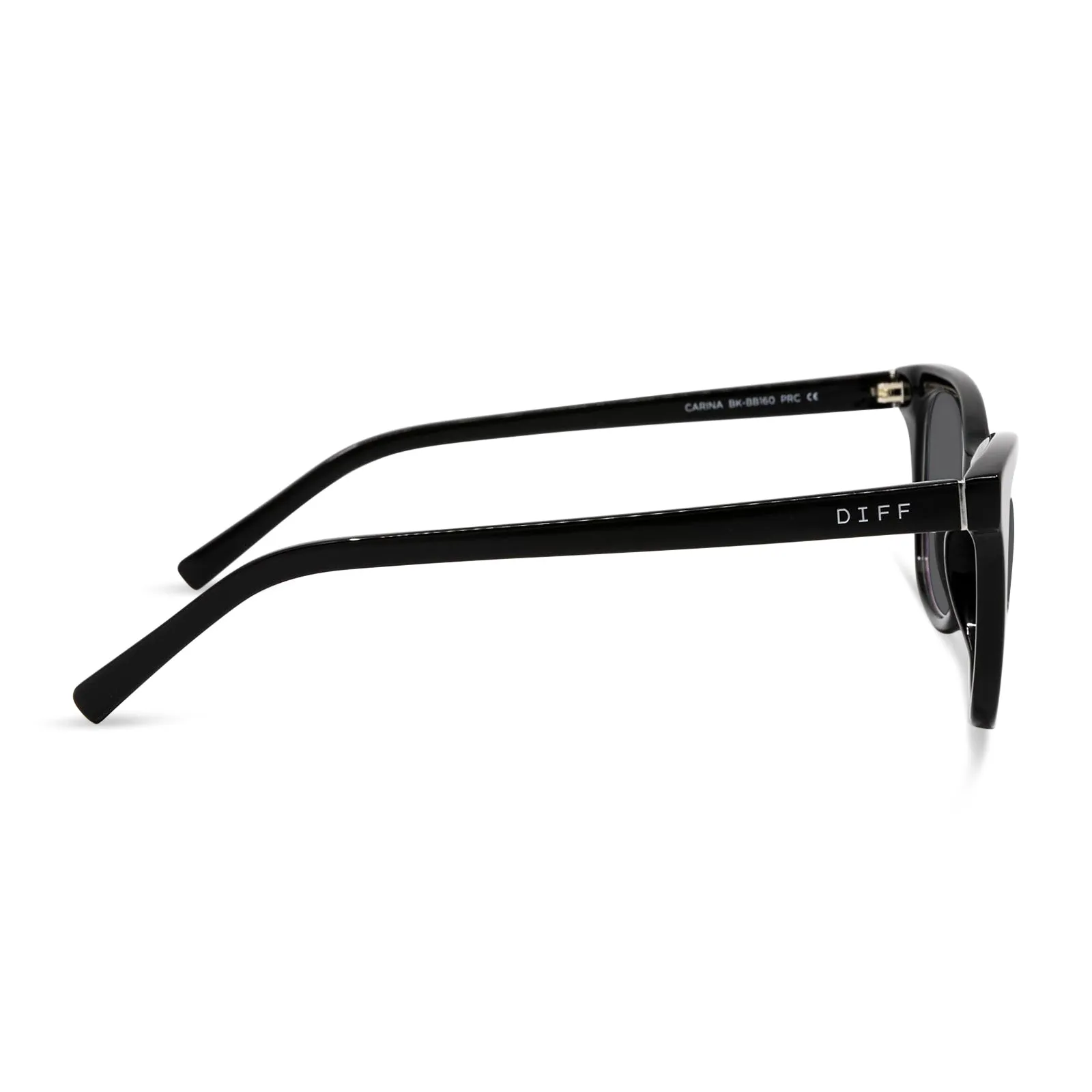 CARINA - BLACK + GREY SUNGLASSES sold by Diff Eyewear product image thumbnail 2