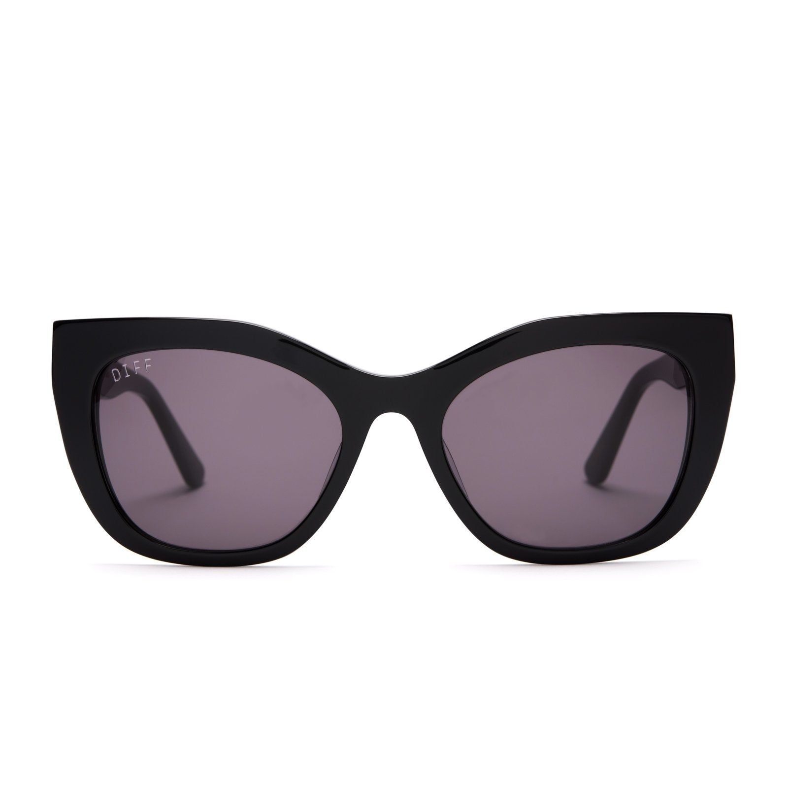 GEORGIA - BLACK + GREY SUNGLASSES sold by Diff Eyewear
