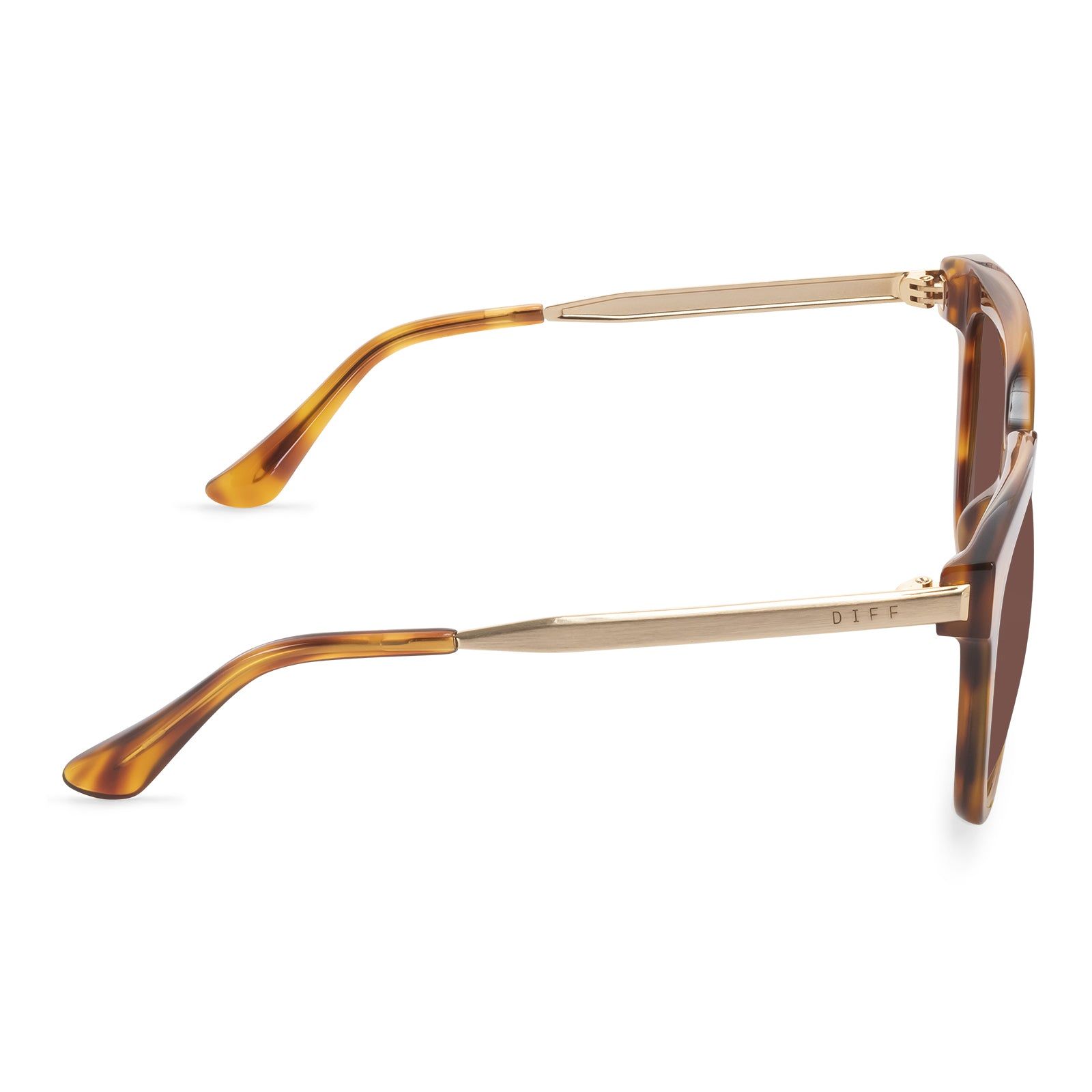 BELLA - ANDES TORTOISE + BROWN GRADIENT SUNGLASSES sold by Diff Eyewear product image thumbnail 3