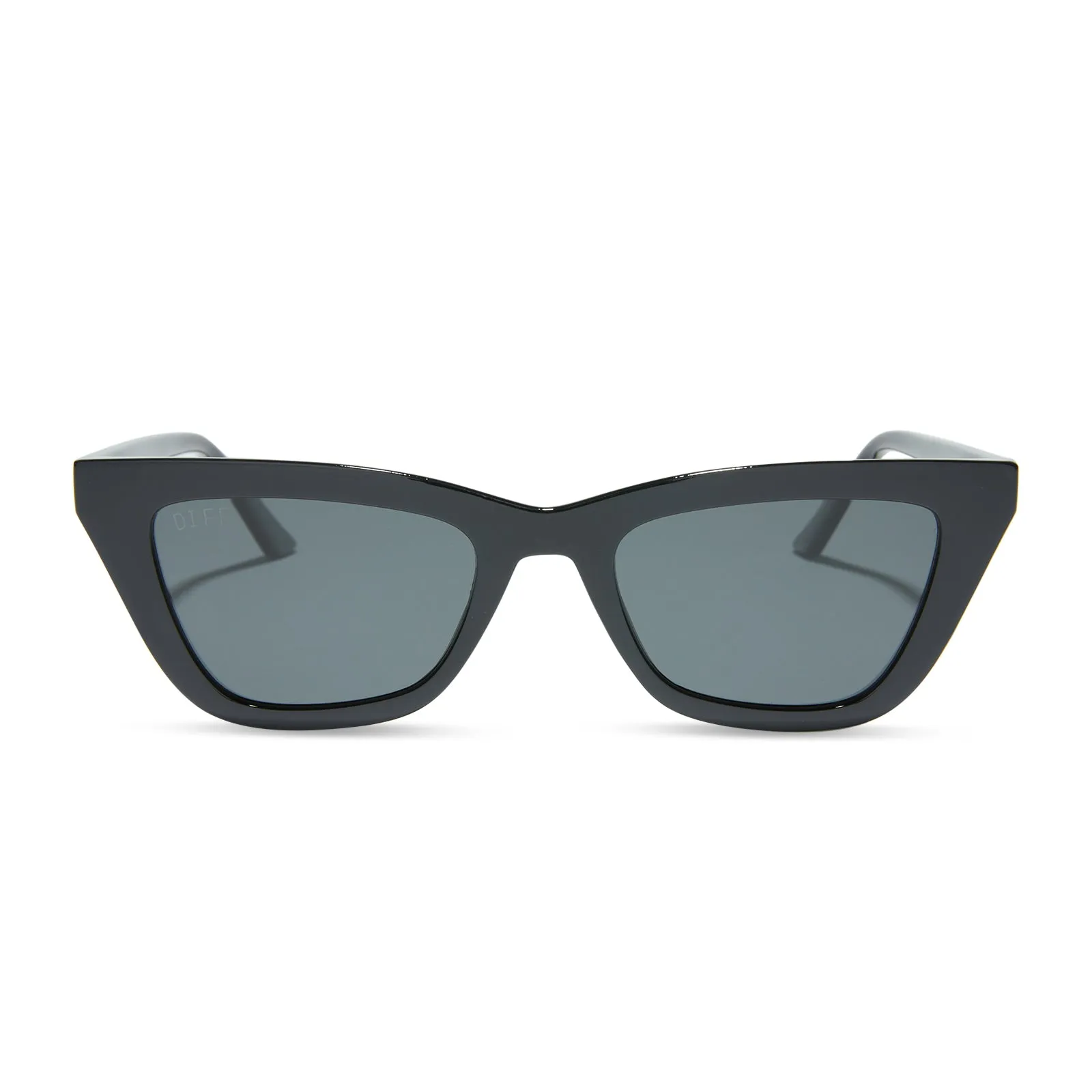 MADI NELSON - THE NOAH + BLACK + GREY + POLARIZED SUNGLASSES sold by Diff Eyewear