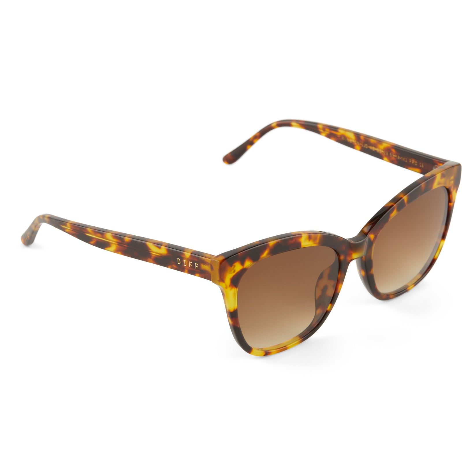JESSIE JAMES DECKER - WINSTON + AMBER TORTOISE + BROWN GRADIENT SUNGLASSES sold by Diff Eyewear product image thumbnail 4