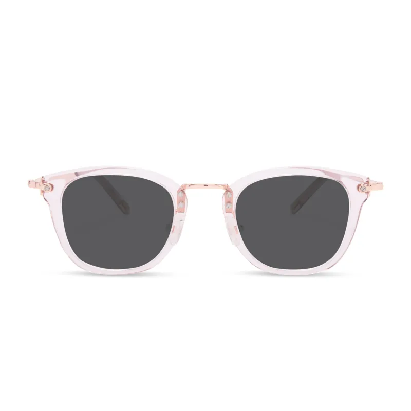 RUE - LIGHT PINK + GREY SUNGLASSES sold by Diff Eyewear