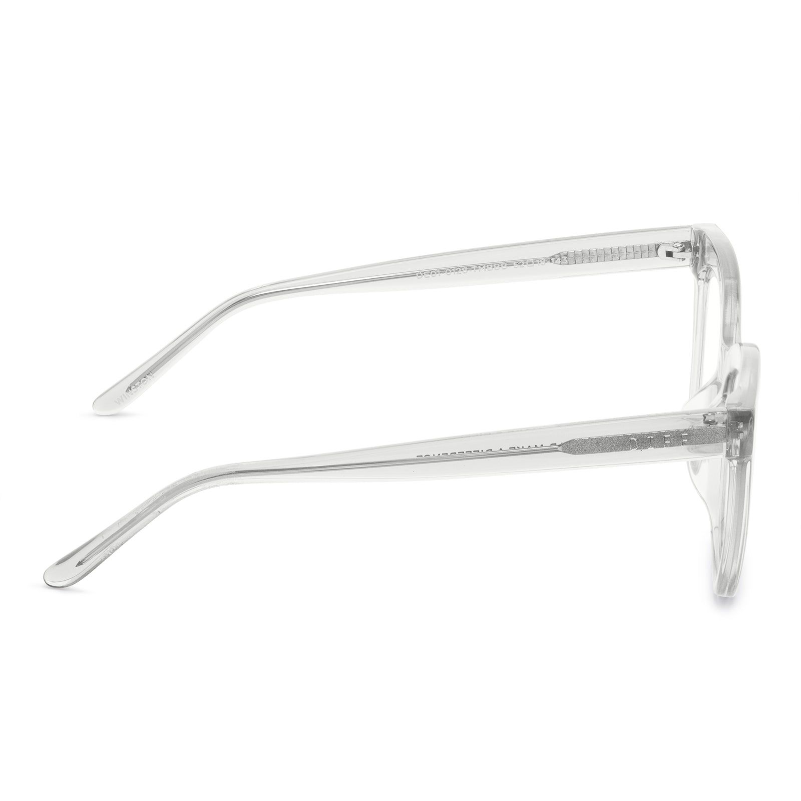 WINSTON - TEMPETE GREY CRYSTAL + BLUE LIGHT TECHNOLOGY GLASSES sold by Diff Eyewear product image thumbnail 4