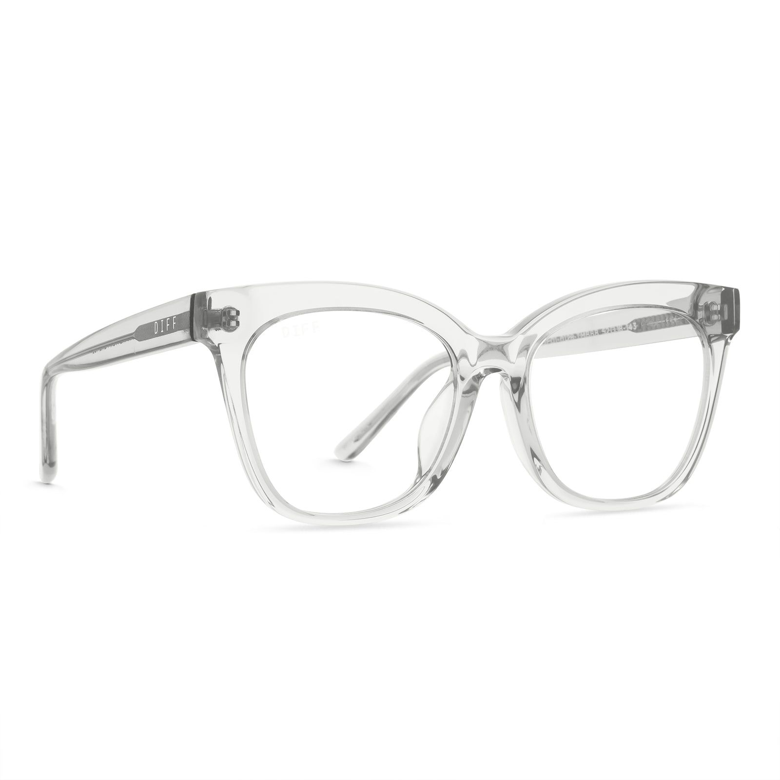 WINSTON - TEMPETE GREY CRYSTAL + BLUE LIGHT TECHNOLOGY GLASSES sold by Diff Eyewear product image thumbnail 2
