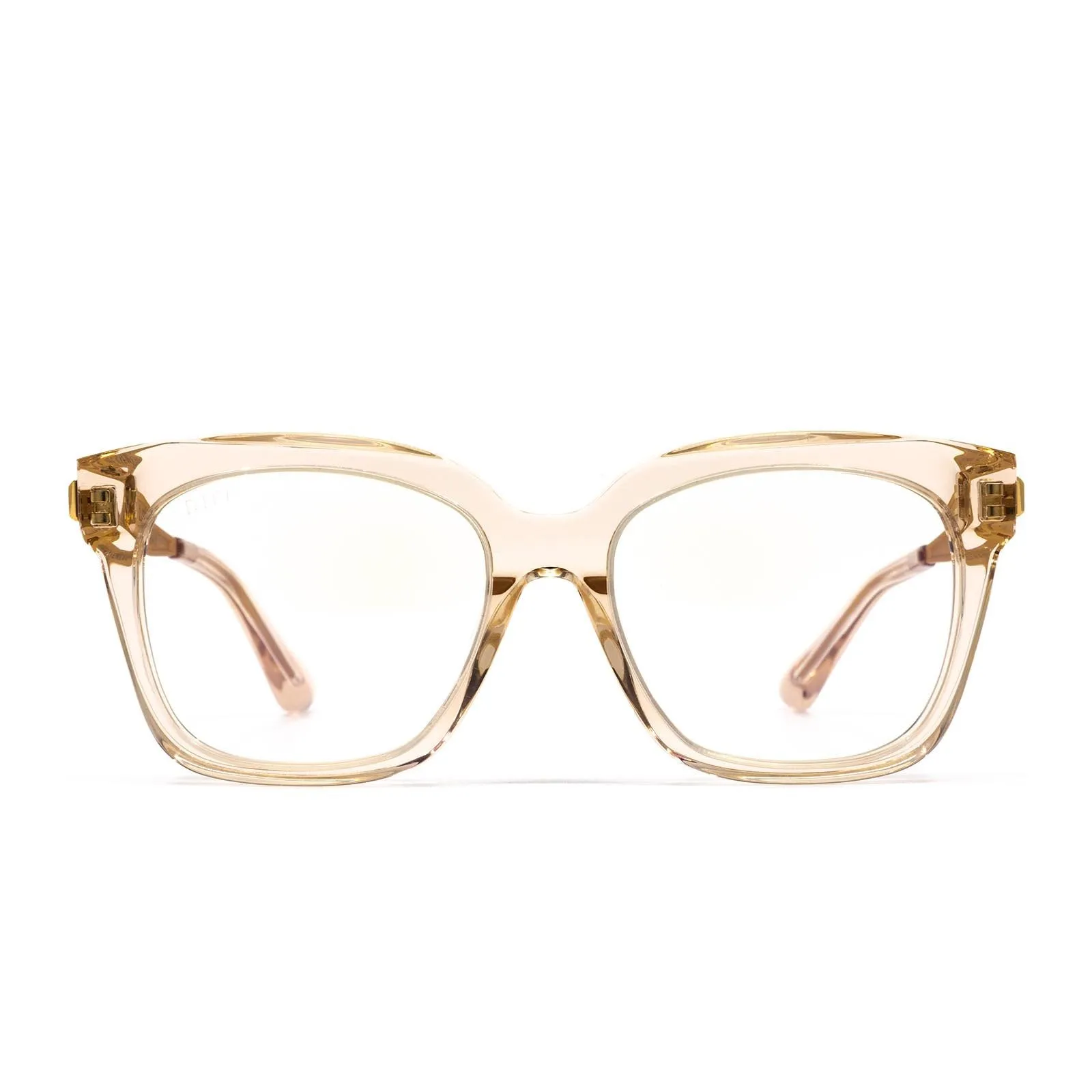 BELLA XS - BLUSH CRYSTAL + GLASSES sold by Diff Eyewear