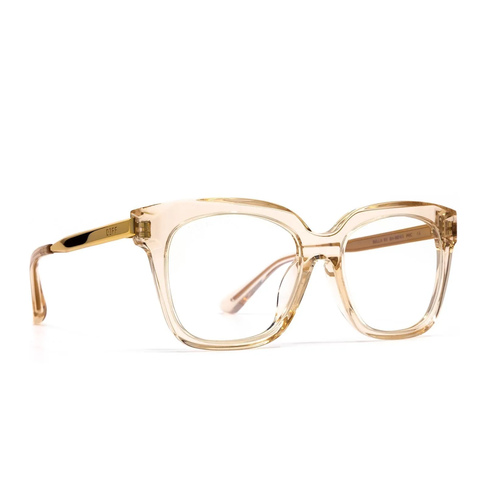 BELLA XS - BLUSH CRYSTAL + GLASSES sold by Diff Eyewear product image thumbnail 2