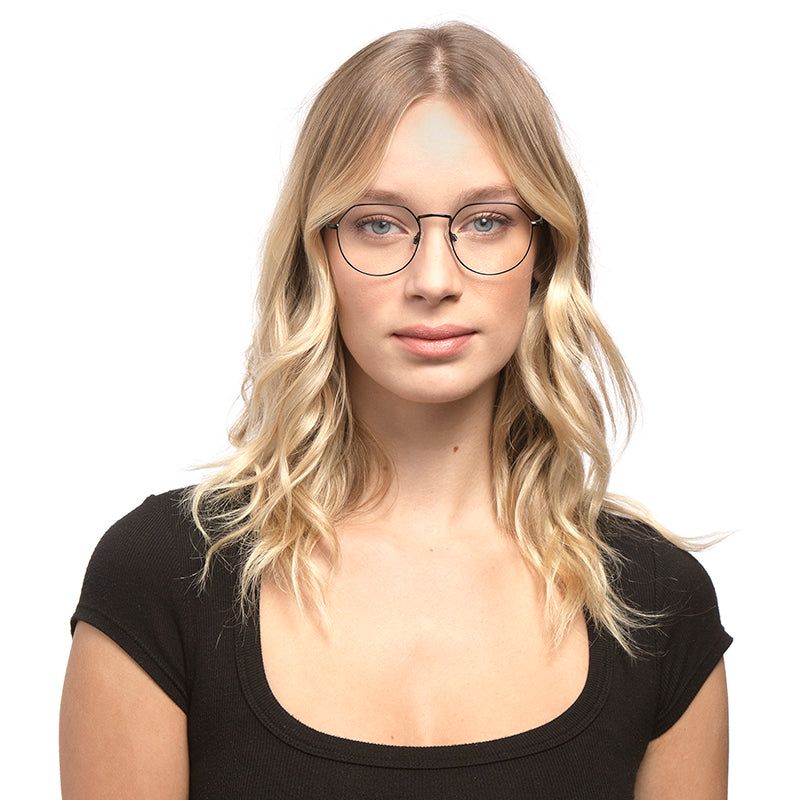 JAMES - ROSE GOLD + BLUE LIGHT TECHNOLOGY CLEAR GLASSES sold by Diff Eyewear product image thumbnail 8
