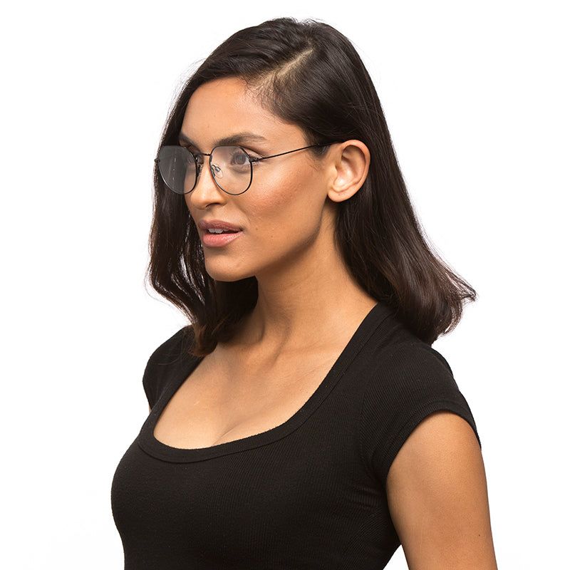 JAMES - ROSE GOLD + BLUE LIGHT TECHNOLOGY CLEAR GLASSES sold by Diff Eyewear product image thumbnail 11