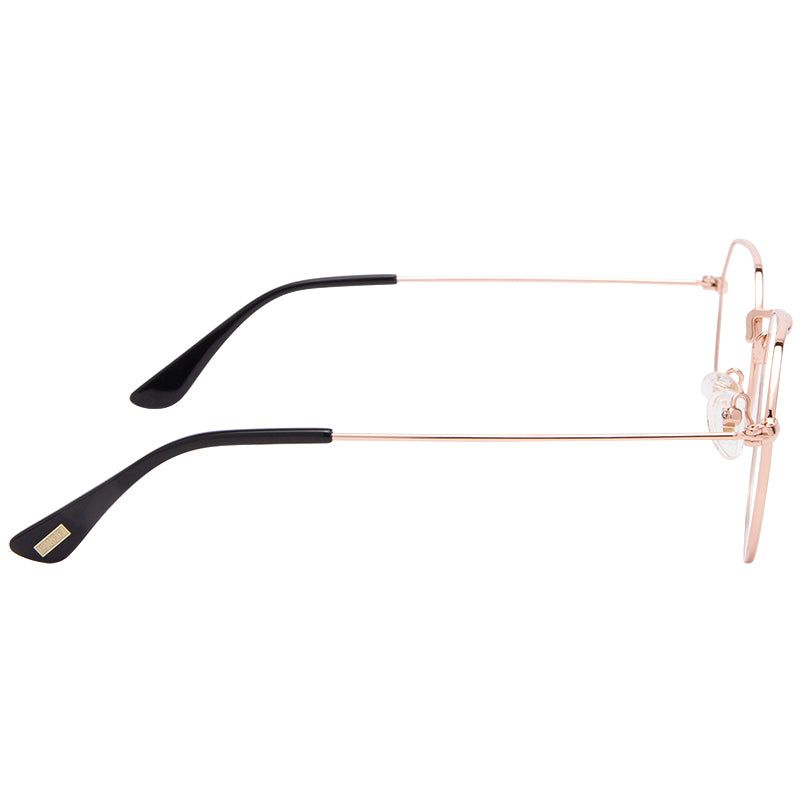 JAMES - ROSE GOLD + BLUE LIGHT TECHNOLOGY CLEAR GLASSES sold by Diff Eyewear product image thumbnail 3