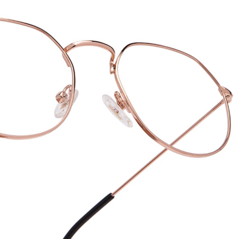 JAMES - ROSE GOLD + BLUE LIGHT TECHNOLOGY CLEAR GLASSES sold by Diff Eyewear product image thumbnail 4