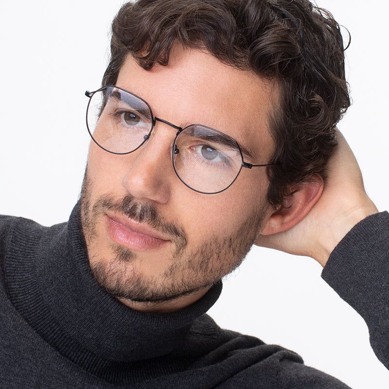 JAMES - ROSE GOLD + BLUE LIGHT TECHNOLOGY CLEAR GLASSES sold by Diff Eyewear product image thumbnail 5