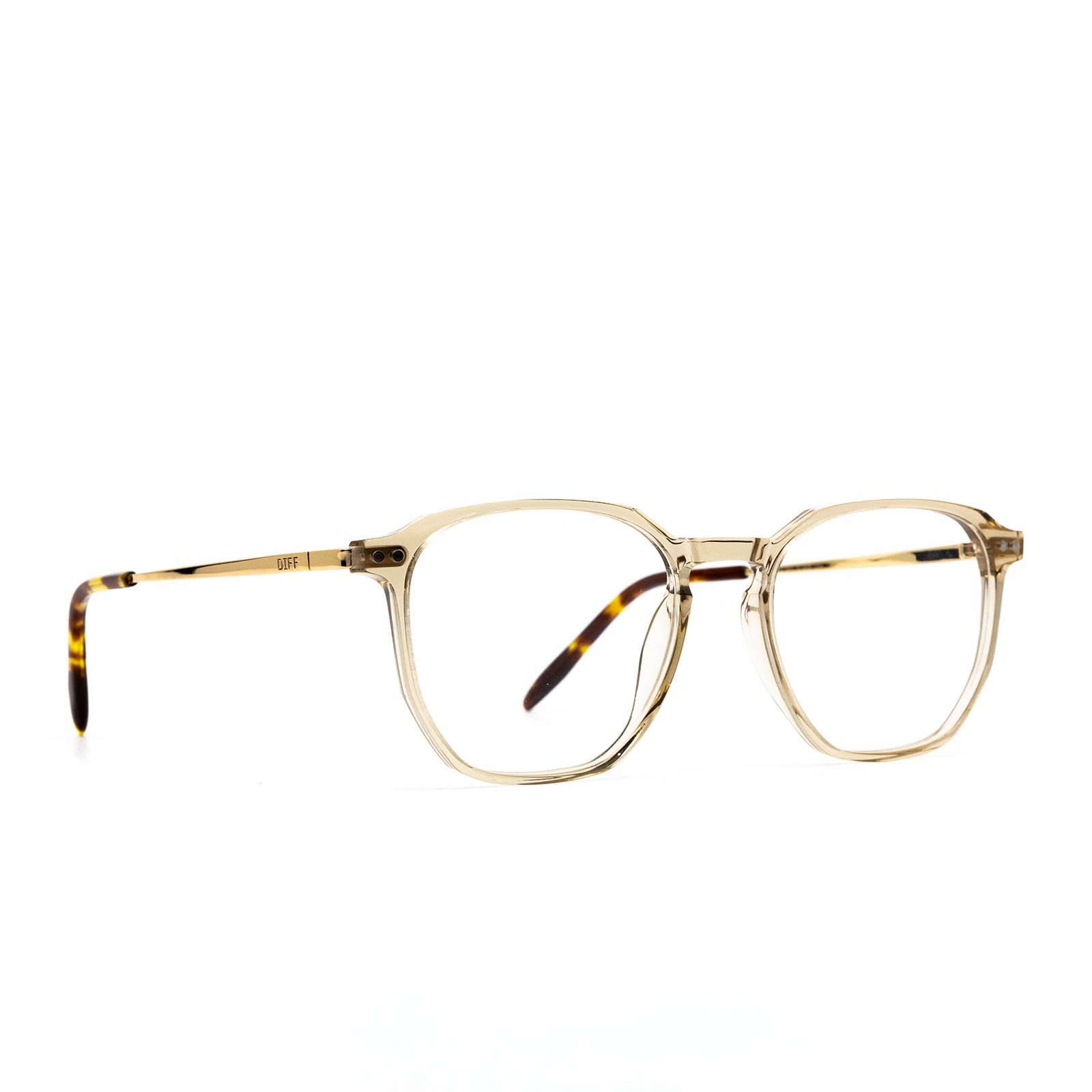 NOEL - VINTAGE CRYSTAL + CLEAR GLASSES sold by Diff Eyewear product image thumbnail 2