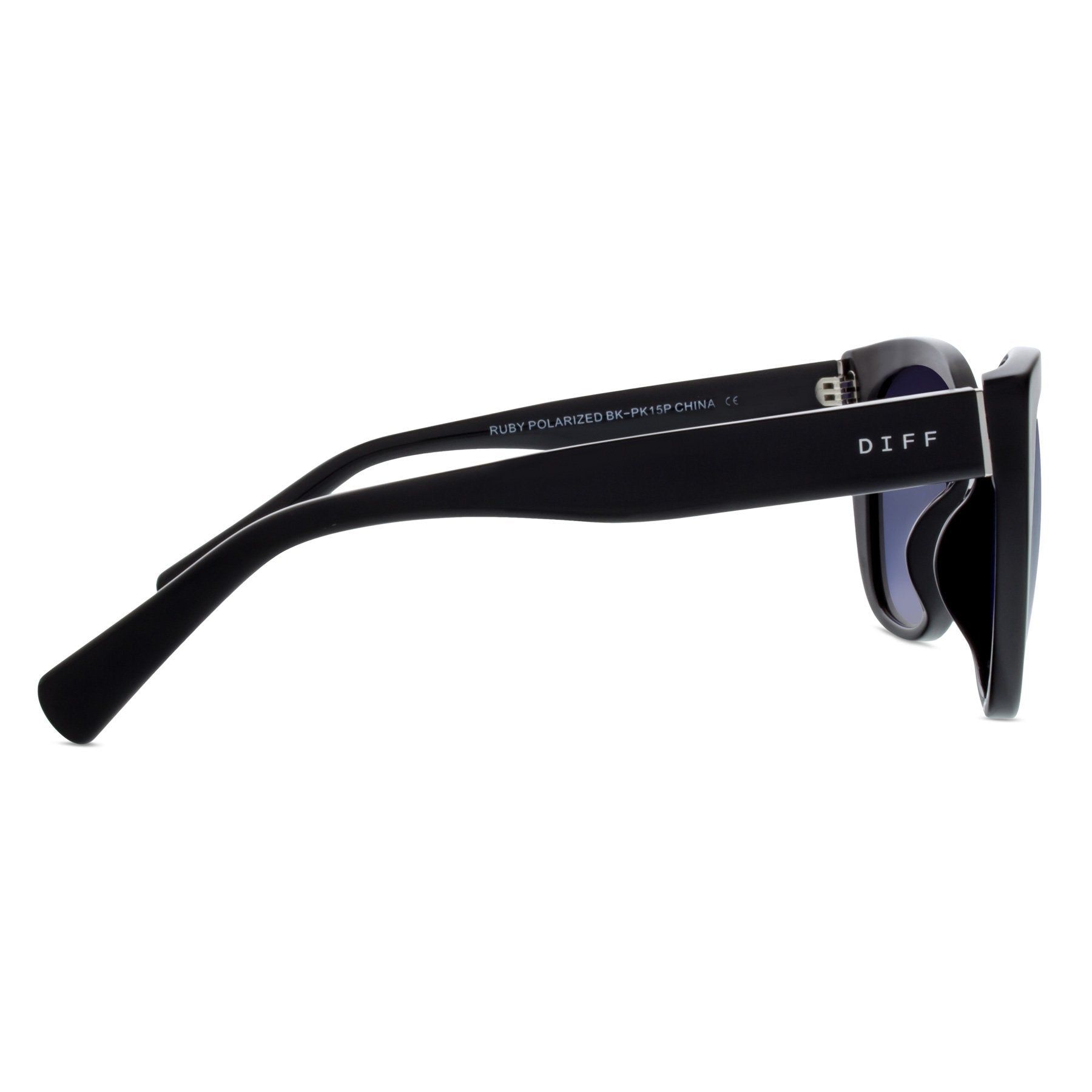 RUBY - BLACK + PINK MIRROR + POLARIZED SUNGLASSES sold by Diff Eyewear product image thumbnail 4