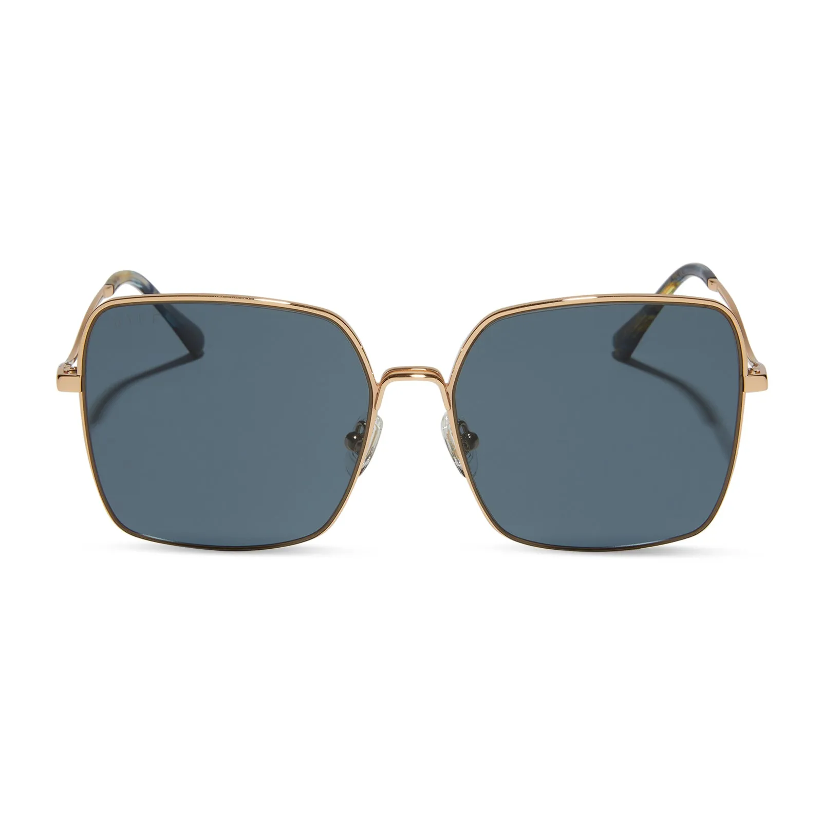 CLARA - GOLD + GREY + POLARIZED SUNGLASSES sold by Diff Eyewear