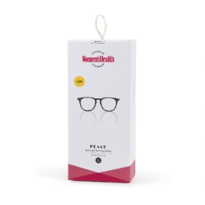 WOMEN'S HEALTH INSPIRATION - CARAMEL TORTOISE + CLEAR sold by Diff Eyewear