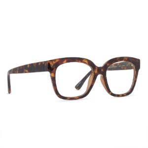 WOMEN'S HEALTH INSPIRATION - CARAMEL TORTOISE + CLEAR sold by Diff Eyewear