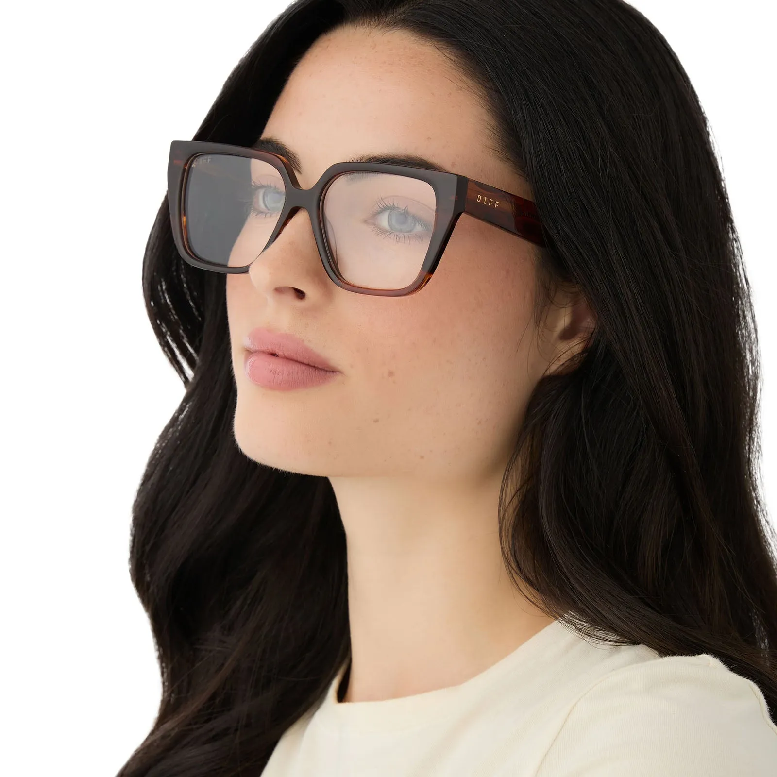 OLIVE - SEQUOIA TORTOISE + PRESCRIPTION GLASSES sold by Diff Eyewear product image thumbnail 5