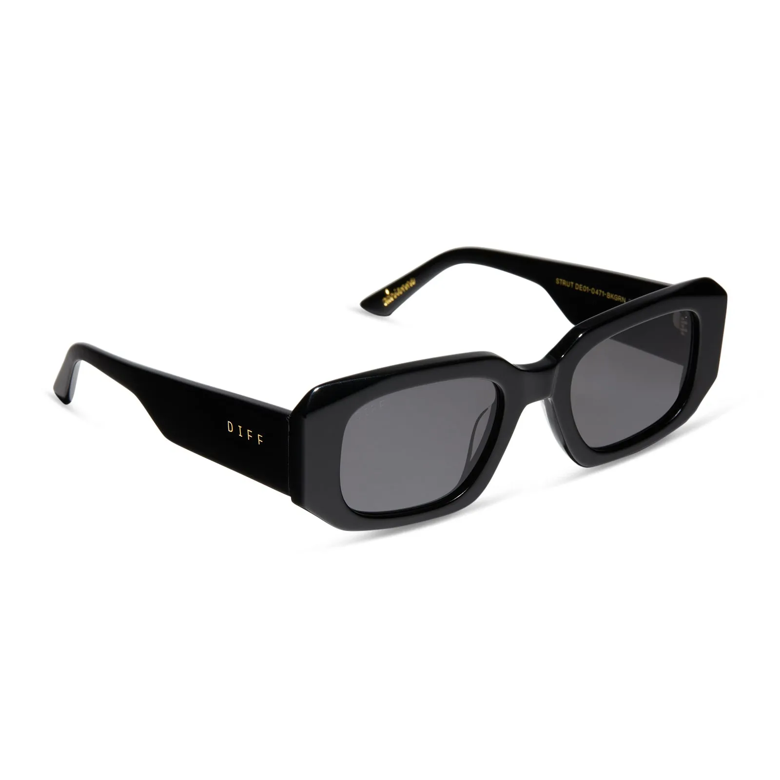 ADRIENNE BAILON - STRUT + BLACK + GREY SUNGLASSES sold by Diff Eyewear product image thumbnail 2