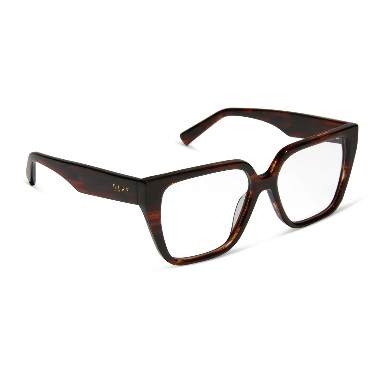 OLIVE - SEQUOIA TORTOISE + PRESCRIPTION GLASSES sold by Diff Eyewear product image thumbnail 2
