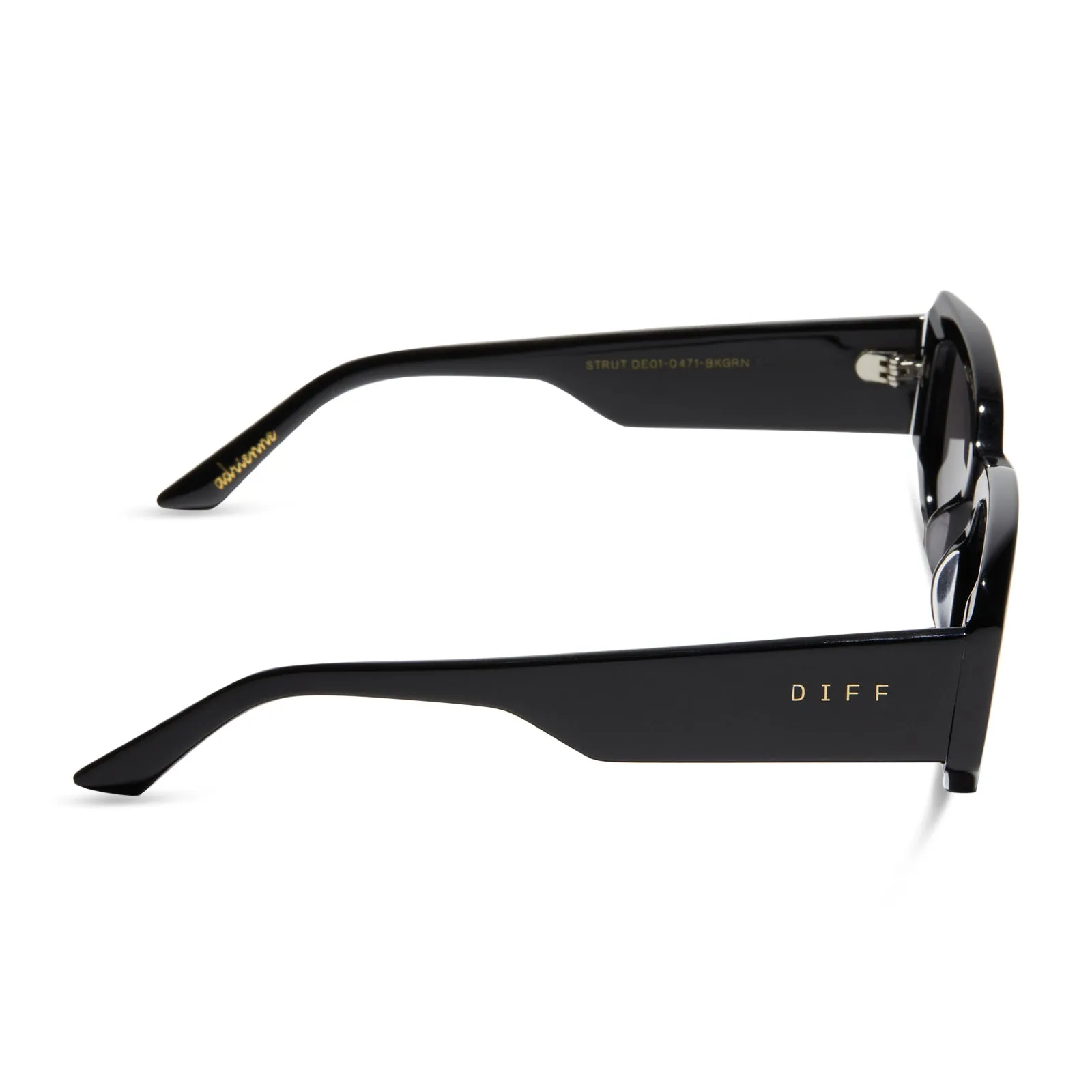 ADRIENNE BAILON - STRUT + BLACK + GREY SUNGLASSES sold by Diff Eyewear product image thumbnail 3