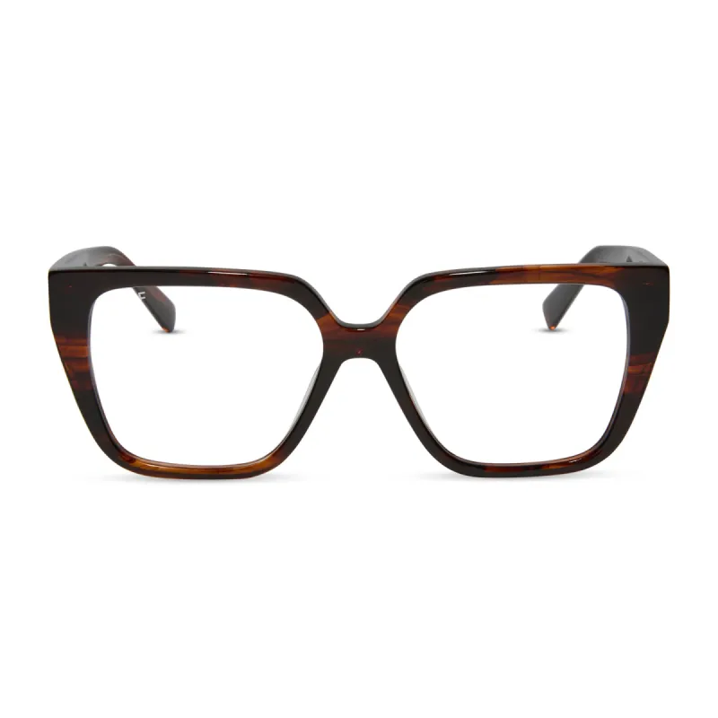 OLIVE - SEQUOIA TORTOISE + PRESCRIPTION GLASSES sold by Diff Eyewear