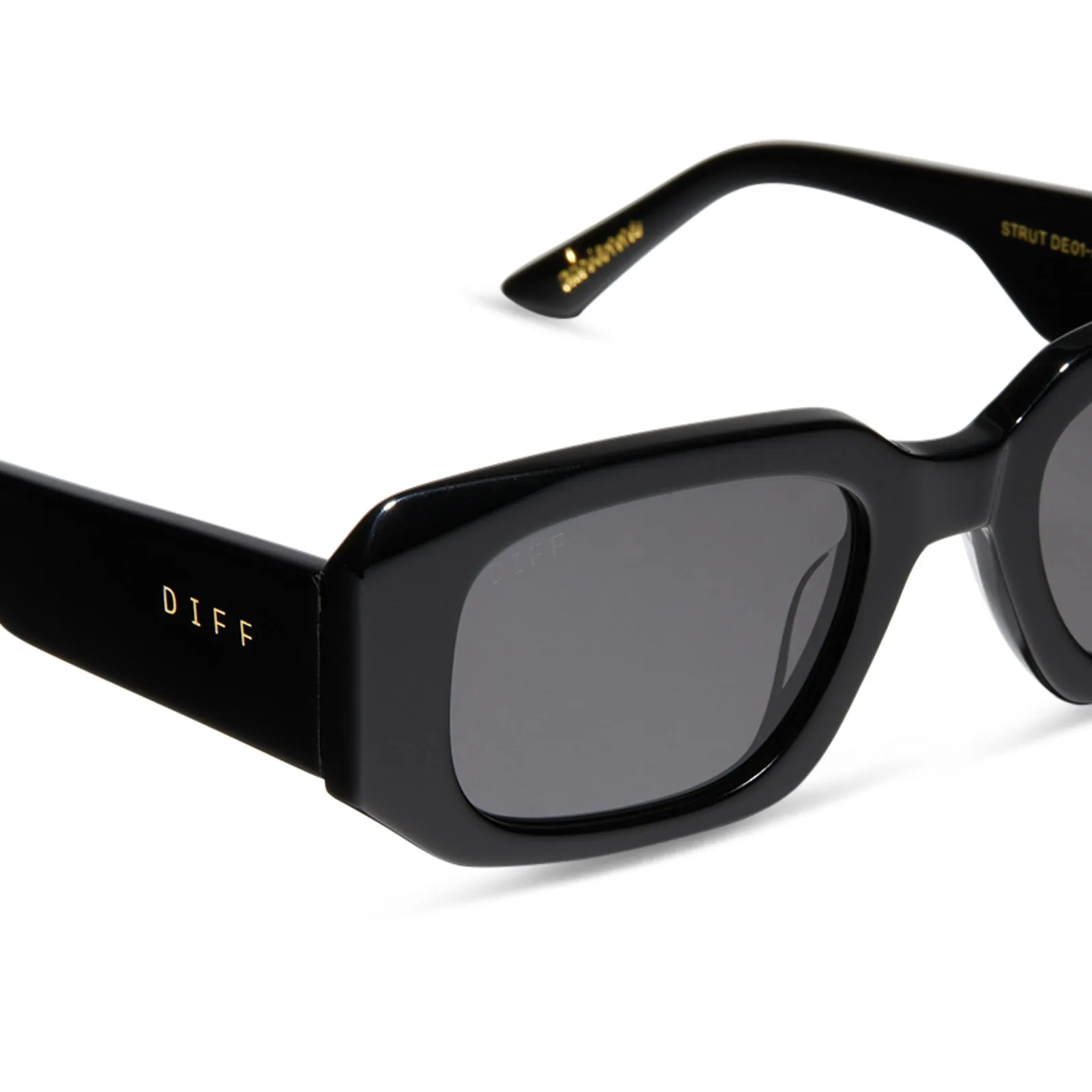 ADRIENNE BAILON - STRUT + BLACK + GREY SUNGLASSES sold by Diff Eyewear product image thumbnail 4