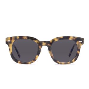 SUMMER - HAZEL TORTOISE + CLEAR GLASSES sold by Diff Eyewear