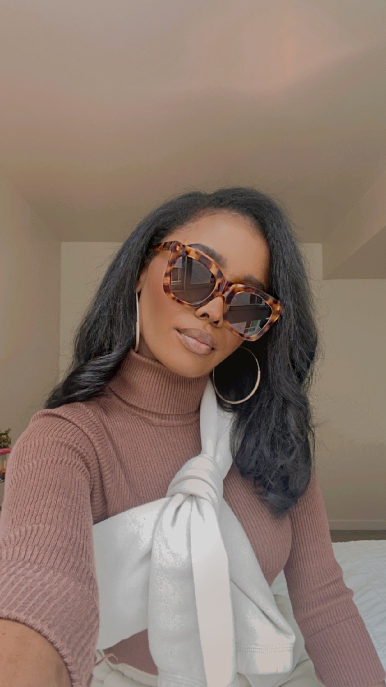 KAIA - SOLSTICE TORTOISE + BROWN GRADIENT SUNGLASSES sold by Diff Eyewear product image thumbnail 6