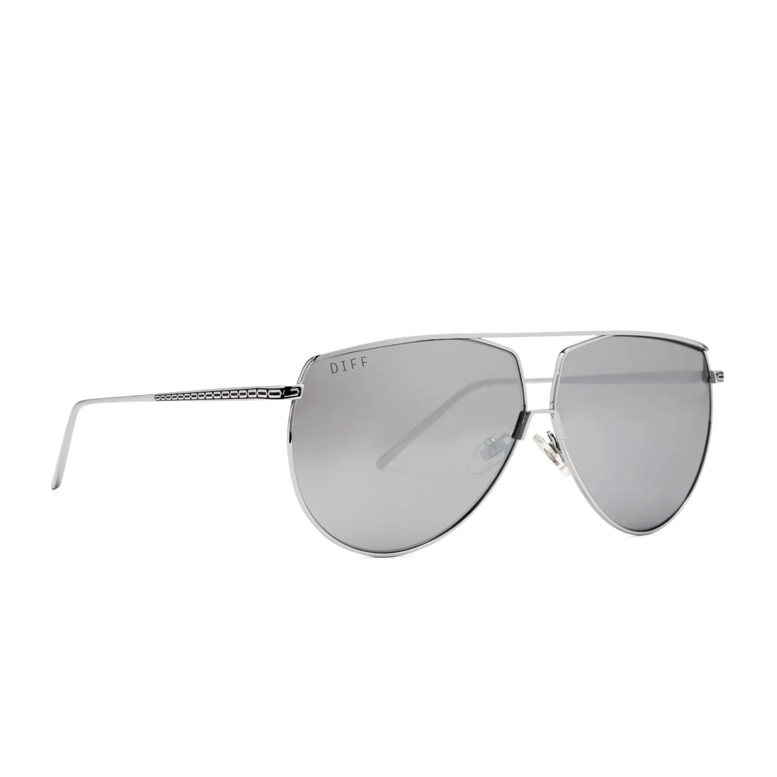 THE MANDALORIAN™ - RAZOR CREST™ GREY + SILVER MIRROR SUNGLASSES sold by Diff Eyewear product image thumbnail 2