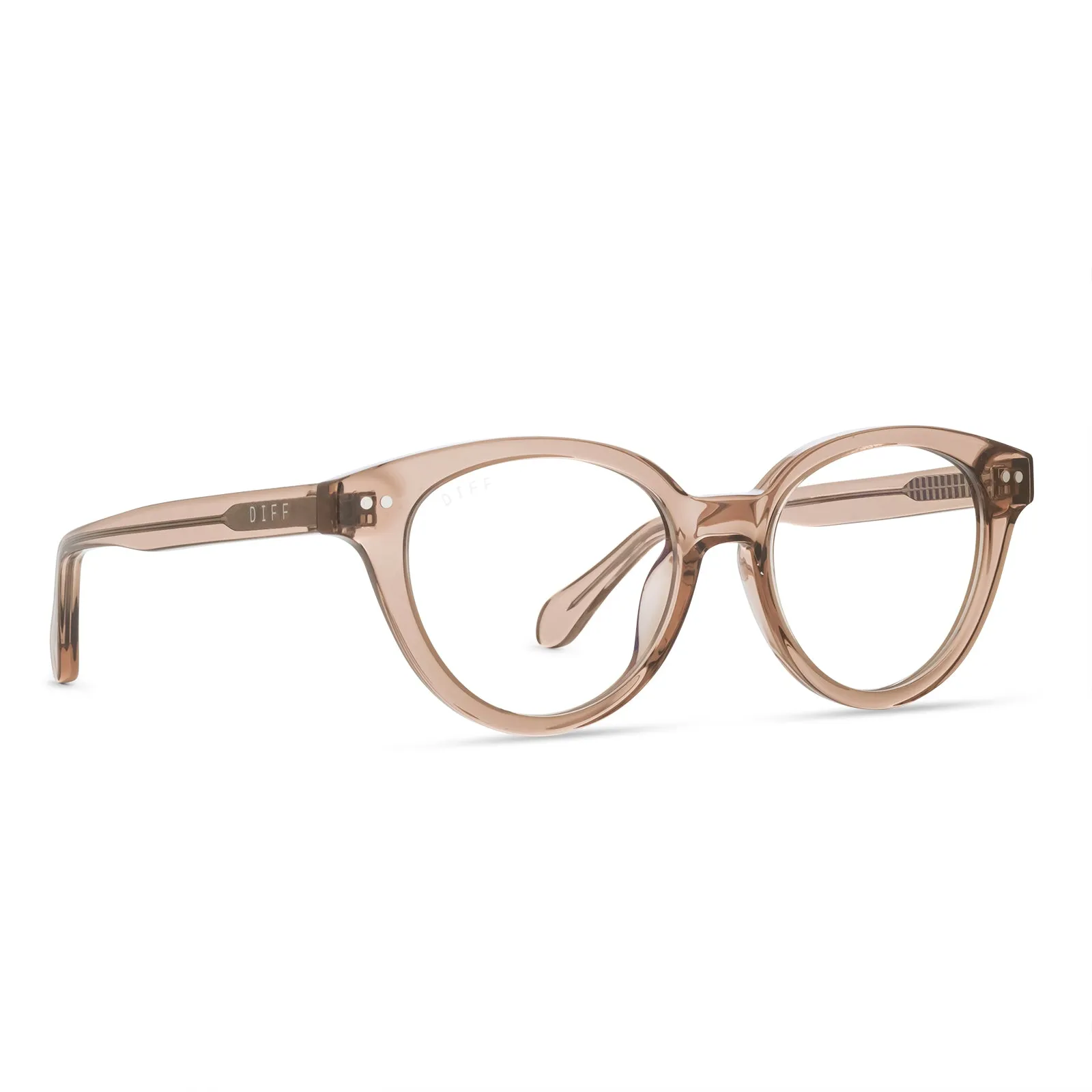 CARLY - CAFÉ OLE + BLUE LIGHT TECHNOLOGY GLASSES sold by Diff Eyewear product image thumbnail 2
