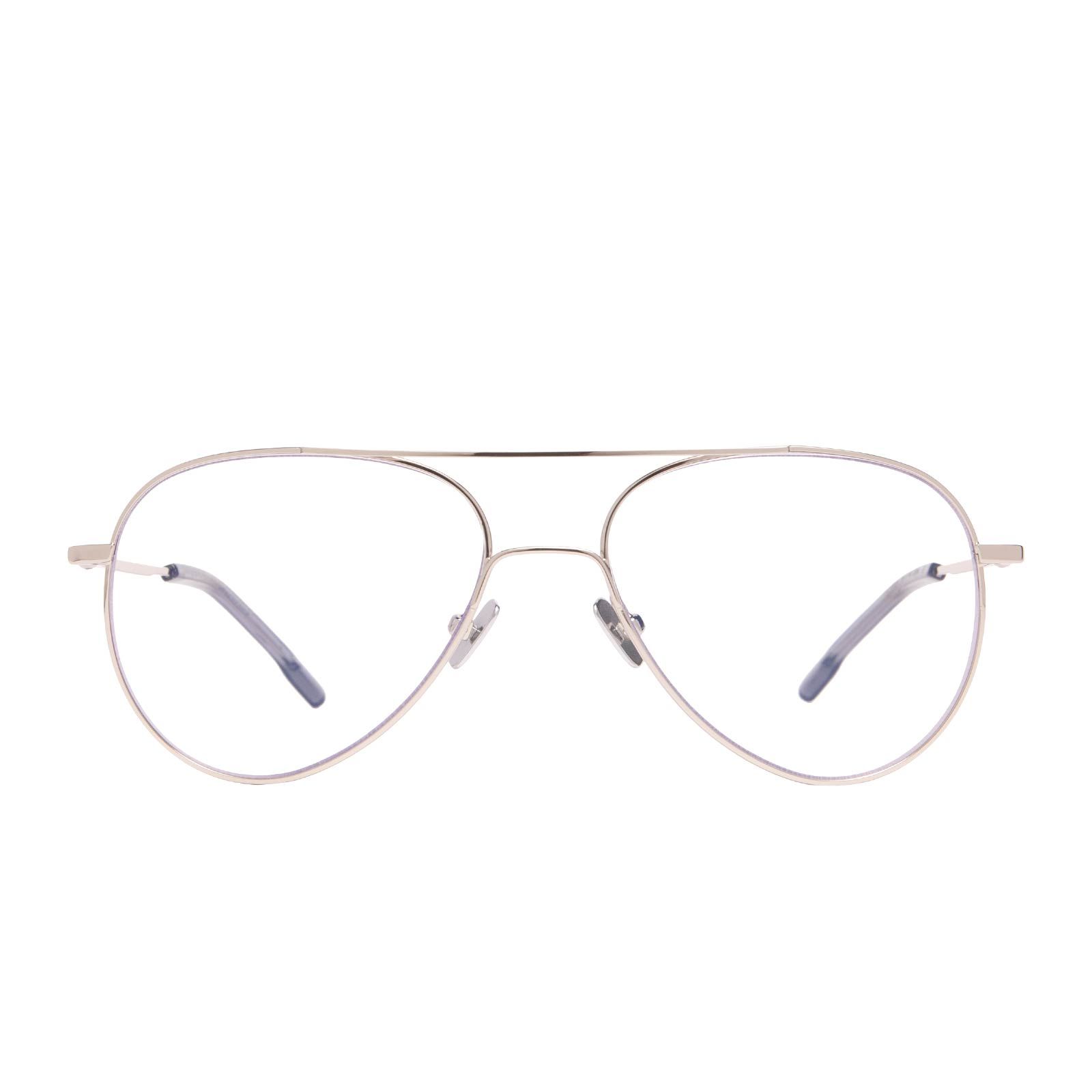 KARTER - SILVER + BLUE LIGHT TECHNOLOGY GLASSES sold by Diff Eyewear