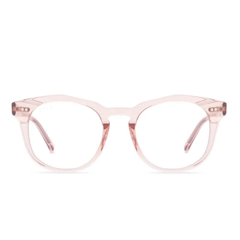 WESTON - AZALEA CRYSTAL + CLEAR GLASSES sold by Diff Eyewear