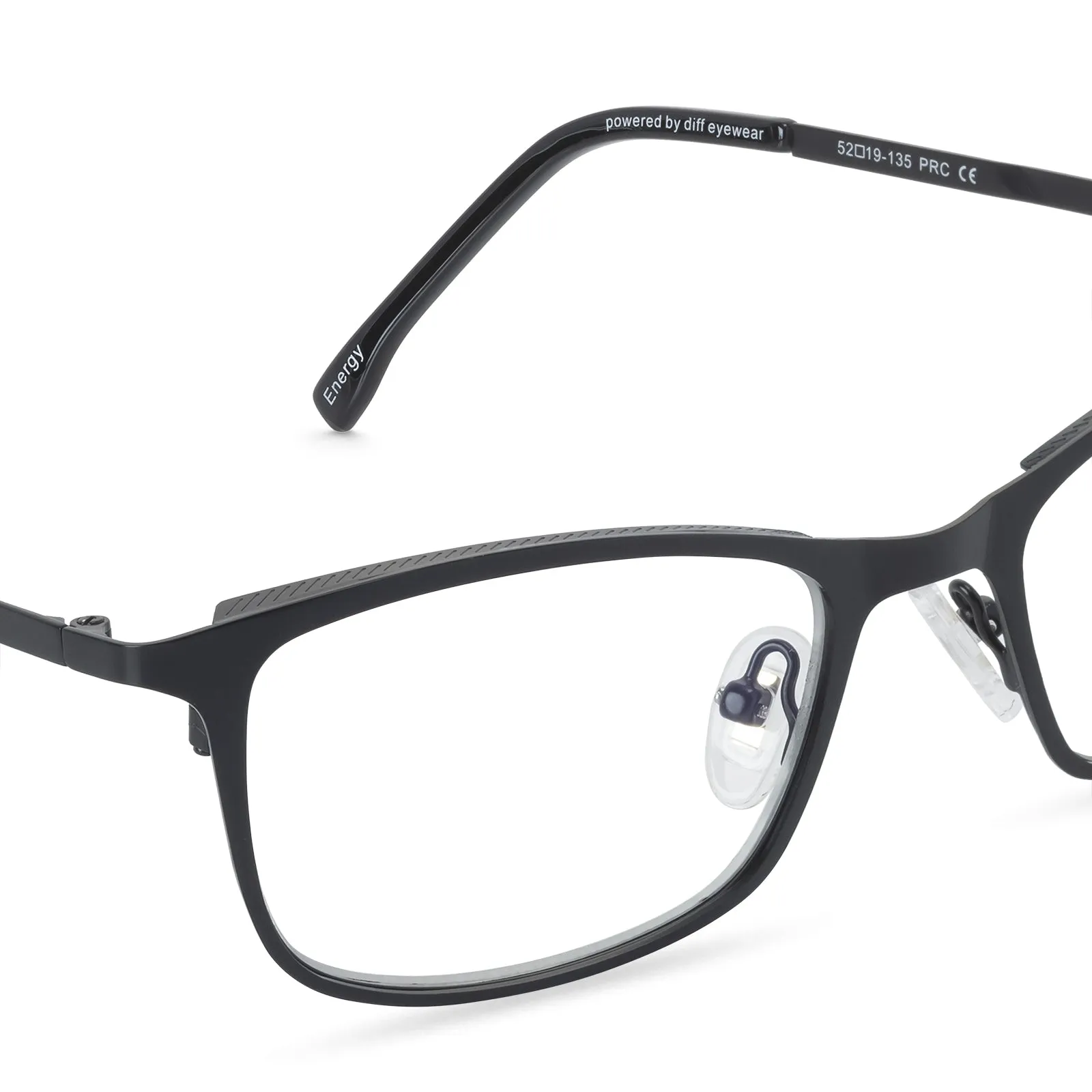 MEN'S HEALTH ENERGY - BLACK + BLUE LIGHT TECHNOLOGY sold by Diff Eyewear product image thumbnail 3