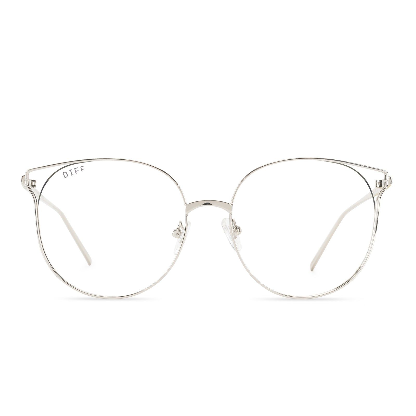 RORY - SILVER + BLUE LIGHT TECHNOLOGY GLASSES sold by Diff Eyewear
