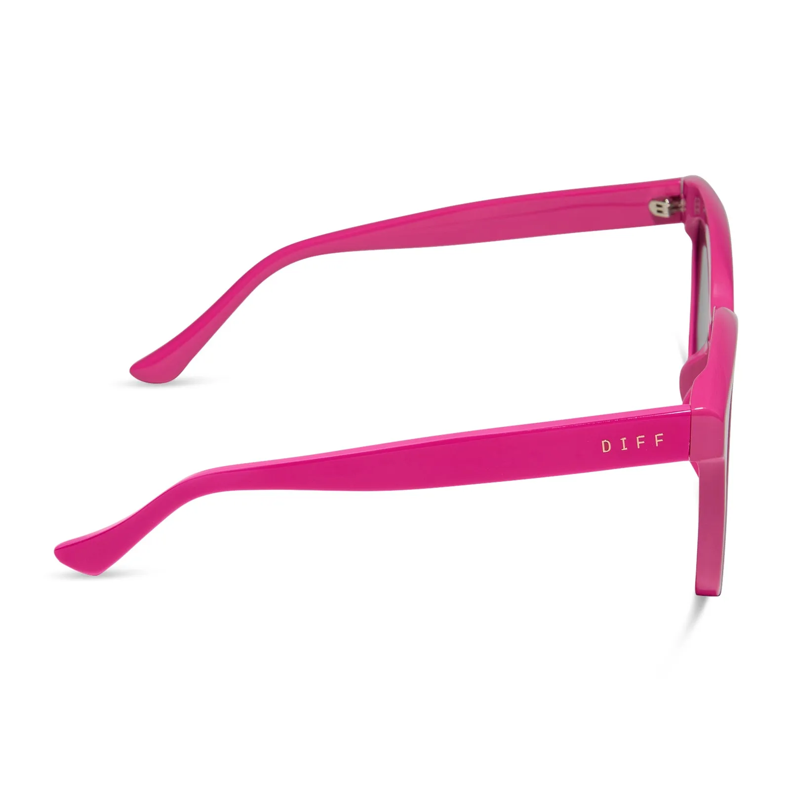 MEREDITH - BRIGHT PINK + GREY SUNGLASSES sold by Diff Eyewear product image thumbnail 3