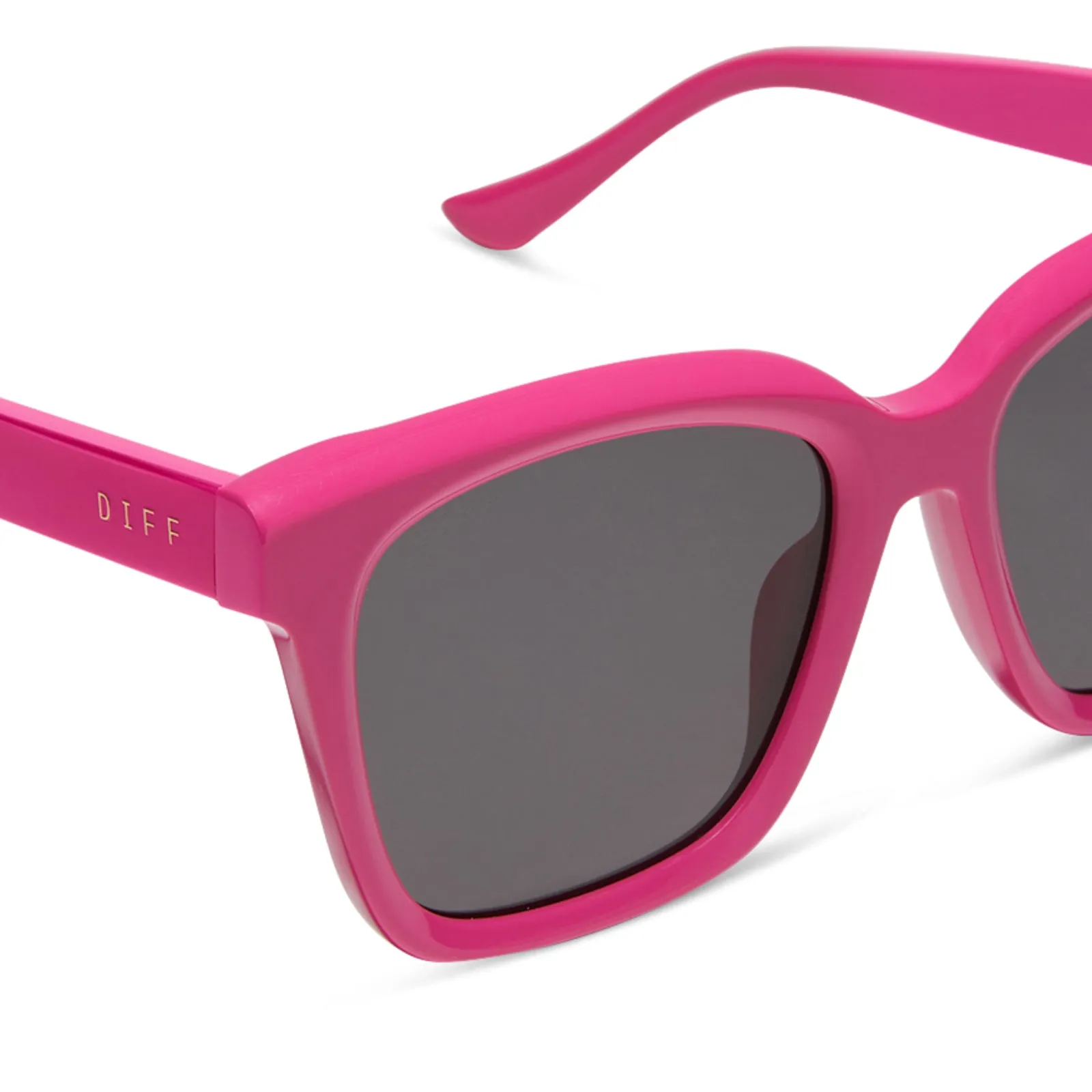 MEREDITH - BRIGHT PINK + GREY SUNGLASSES sold by Diff Eyewear product image thumbnail 4
