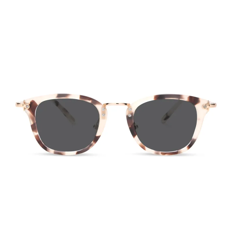 RUE - CREAM TORTOISE + GREY SUNGLASSES sold by Diff Eyewear