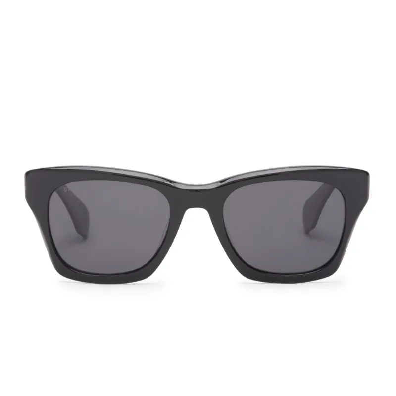 DEAN - BLACK + GREY POLARIZED SUNGLASSES sold by Diff Eyewear